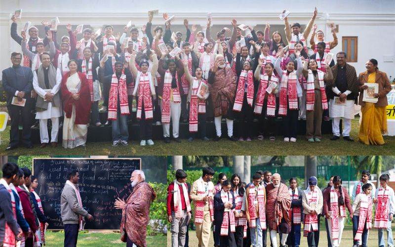 امتحانات تہواروں کی طرح ہیں،انہیں بوجھ نہ سمجھیں۔ وزیراعظم کا طلبا کومشورہ 